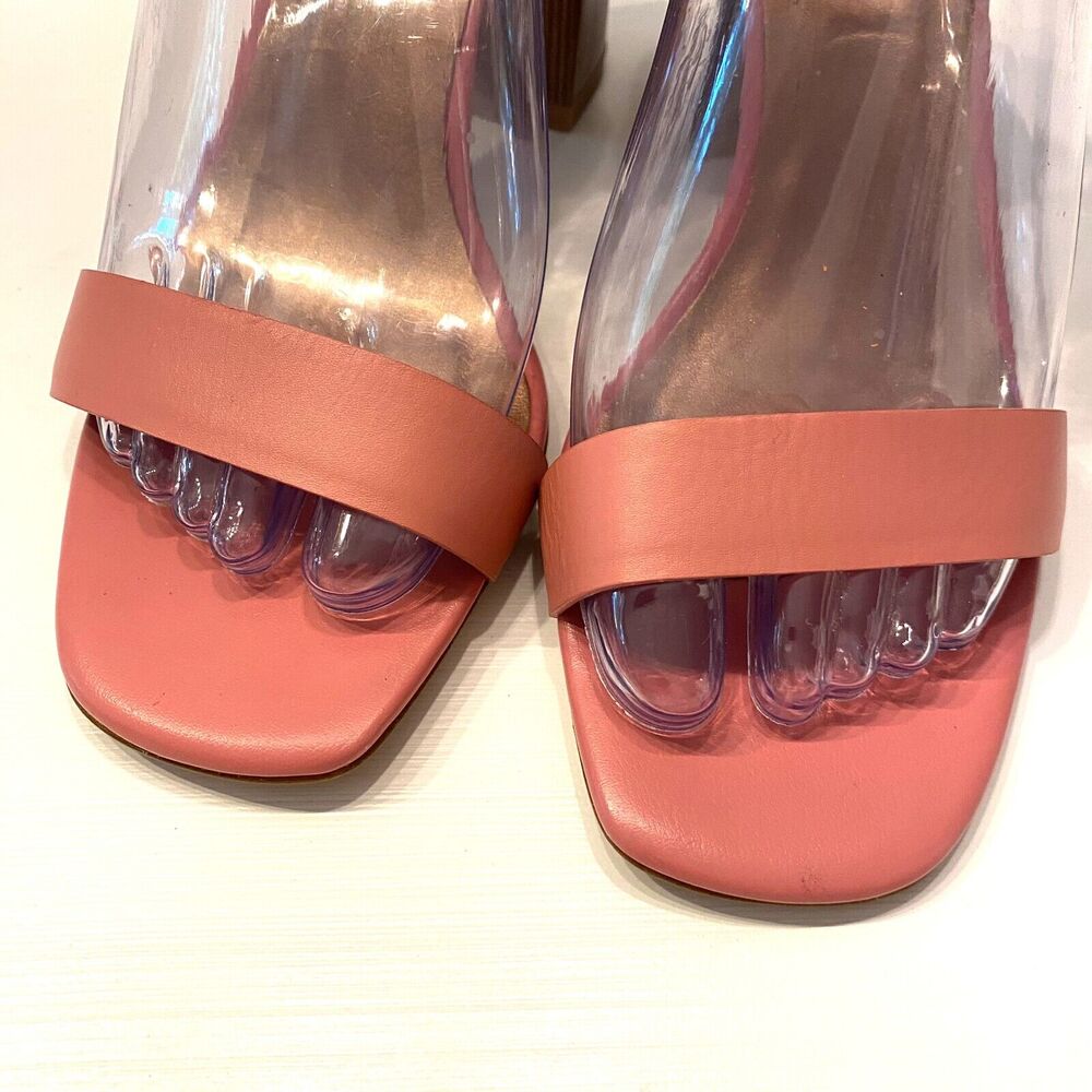 Ted Baker‎ London Milly Women's Pink Block Heels Sandals EU Size 38.5 US Size 8 - Picture 6 of 12